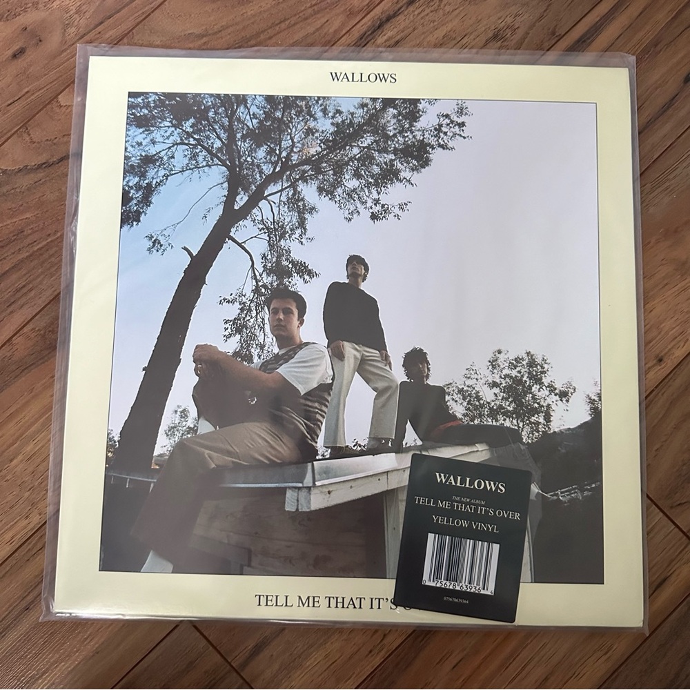 Wallows - Tell Me That It’s Over Vinyl Yellow Vinyl Record (OPENED)